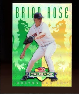 1998 Leaf Rookies & Stars - Crusade Update Brian Rose #124 Green /250 - Picture 1 of 2