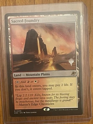 Sacred Foundry Guilds of Ravnica Magic the Gathering MTG - Image 1 of 2