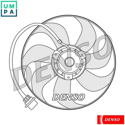 FAN ENGINE COOLING DER32001 FOR SKODA OCTAVIA FABIA/Praktik/Combi VW GOLF/Mk - Image 1 of 4