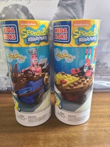 Mega Bloks SpongeBob Squarepants Mr. Krabs & Patrick Racer - New Sealed - Picture 1 of 4