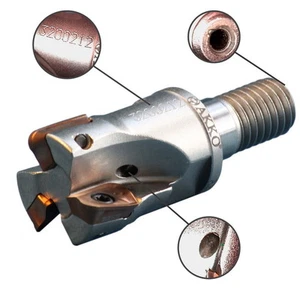 Fresa de esquina con acoplamiento de tornillo para placas reversibles tipo Sandvik R390-11T3.. D=20 mm - Imagen 1 de 1