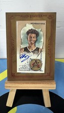 Victor Wembanyama 2023 Allen & Ginter Mini Framed Auto #MA-VW On Card Auto