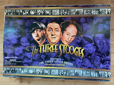 Three Stooges 3 小啤酒收藏版动作玩偶高尔夫 12 英寸 — 第 1/4 张图片