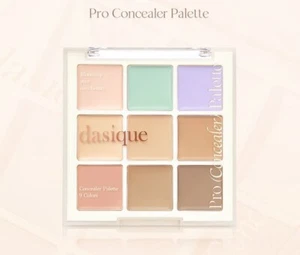 DASIQUE Pro Concealer Palette 9g Highlight&Shading&Correcting2023 New - Picture 1 of 7