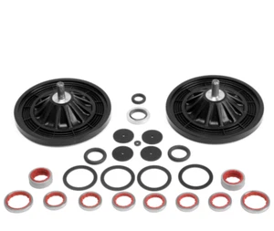 Pfeiffer Membran-Überholsatz für MVP 015-2 Pumpe PU E22 001-T (OEM) *NEU* - Bild 1 von 3