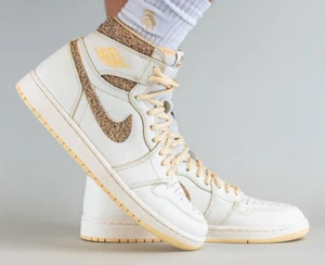 Air Jordan 1 Retro Alto OG Artesanal Hombres Entrenadores Zapatos Talla Uk 7.5,8,8.5,9,10 - Imagen 1 de 12