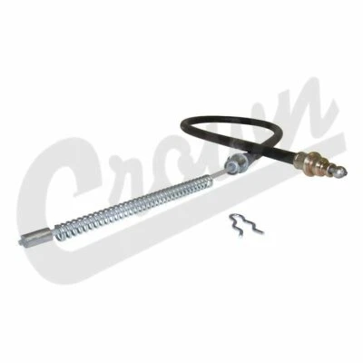 Cable freno estacionamiento trasero izquierdo Crown para 81-86 Jeep CJ-7 / CJ-8 J3242203 Foto 1 de 3