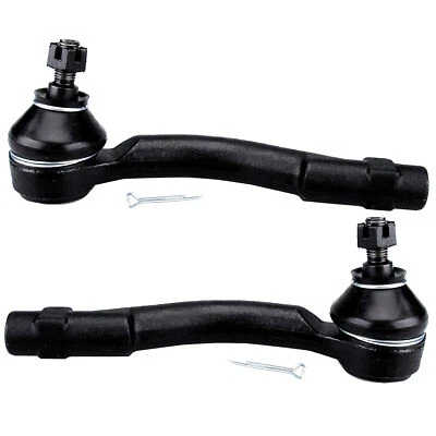 2x Front Outer Tie Rod Ends For 2005-2010 Hyundai Tucson Kia Sportage ES800036 - Image 1 of 4