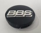 BBS RA Silver over Black 3-D Wheel Hub Center Cap Emblem Chip - *56mm* Authentic