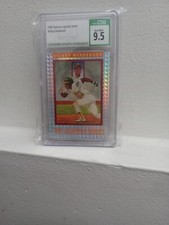 1992 Donruss Elite Legends Series Rickey Henderson CSG 9.5 OLD LABEL LOW POP!!
