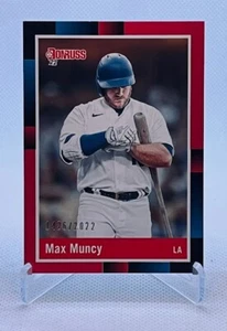 Max Muncy 2022 Donruss #246 Red SP /2022 ( Dodgers ) - Picture 1 of 2