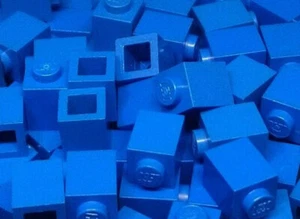 LEGO BRICKS 1000 x BLUE 1x1 Pin From Brand New Sets Sent In a Sealed Bag - Picture 1 of 4