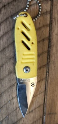 Vintage Frost Flying Falcon Folding Key Chain Knife Stainless Steel Blade - Image 1 of 4