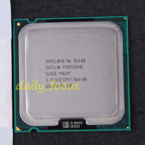 Intel Pentium Dual-Core E6600 SLGUG 3.06 GHz AT80571PH0832ML CPU LGA 775 1066MHz