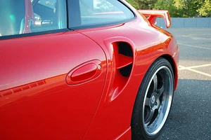 Porsche 996 C2 or C4S 996 Turbo style Side Vents update functional for cooling - Picture 1 of 13