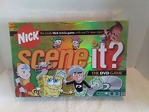 Nickelodeon Nick Scene it? The DVD Board Game 100% COMPLETE!  EUC