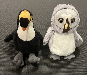 Lot of 2 Ganz Webkinz Birds in Great Condition, No Sealed Code
