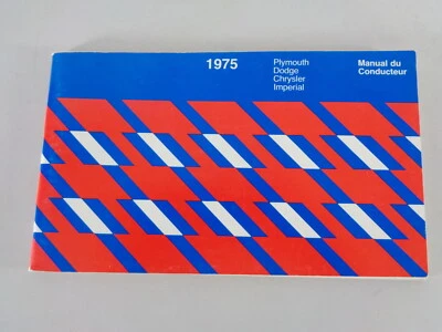 Manuel Di Entretien Plymouth - Dodge - Chrysler - Imperial 1975 - Immagine 1 di 2