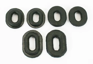 Honda CB750K 1969-76 , CB750K 1979-82 , CB750L 79 Complete Sidecover Rubber Set - Picture 1 of 1