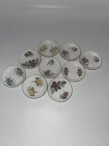 Princess House Hammersley Fine Bone China Untersetzer 9er Set - Bild 1 von 8