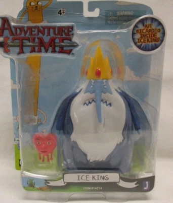 Figura de acción Adventure Time Ice King sin usar, en caja, Jazwares 5 1/2 Ricardio Tom Kenny Foto 1 de 4
