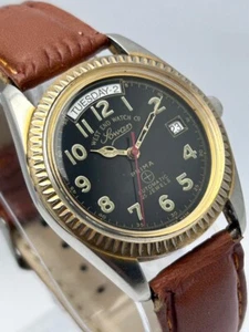 West End Watch Co Prima President Day/Date Vintage Men’s Watch - Picture 1 of 9