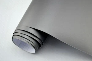 Auto Folie SILBER METALLIC MATT 200 x 152 cm Blasenfrei Car Wrapping - Bild 1 von 1