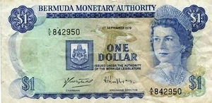 Bermuda, Westindien: 1 Dollar, 1970 - Bild 1 von 2