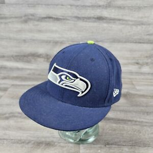 New Era 59Fifty NFL Seattle Seahawks Fitted Hat Size 7 5/8