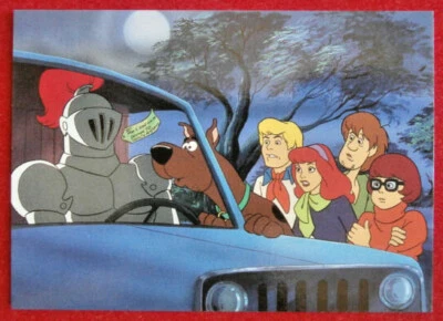 HANNA-BARBERA - Card #47 - SCOOBY-DOO - WHAT A NIGHT FOR A KNIGHT - CARDZ 1994 - Image 1 of 2