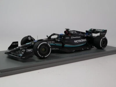 Spark Mercedes AMG W14 #63 George Russell 3rd Spanish GP 2023 1/18 18S907 - Immagine 1 di 3