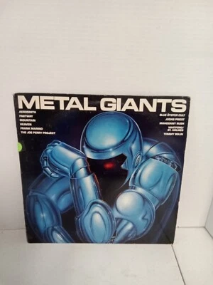 METAL GIANTS~Promo- Near Mint - Various Artists Heavy Metal LP~COLUMBIA C-44491 - Image 1 of 4