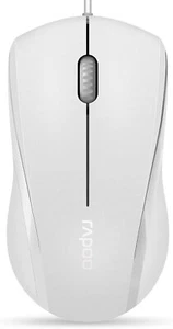 RAPOO N1600 3-Button Quiet Wired Mouse, 1000DPI Optical Mouse, Quiet Button - Picture 1 of 15