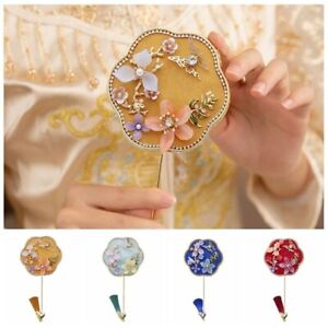 with Pendant Bridal Group Fan Chinese Style Chinese Silk Fan  Chinese Wedding
