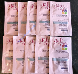 Pureology Pure Volume Style & Care Infusion ( 11 SAMPLE PACKS ) Sealed & Fresh