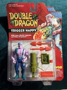 1993 Tyco Double Dragon Trigger Happy Figure NEW - Picture 1 of 4