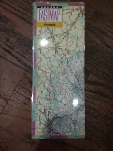Mapa plegable laminado Georgia FastMap (FM) - Imagen 1 de 2