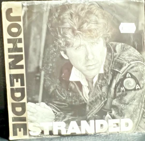 John Eddie - Stranded 1986 Promo 7” vinilo Columbia Picture Sunda - Imagen 1 de 11