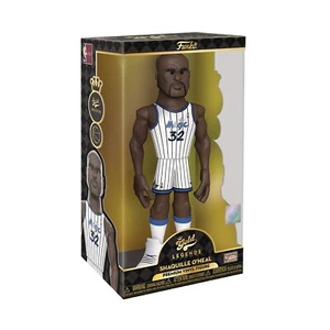 Figura 12 pollici oro vinile NBA Orlando Magic Shaquille O'Neal Funko - Foto 1 di 2