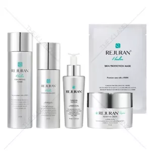 REJURAN Skincare Set / Toner + Emulsion + Ampoule + Cream + Mask K-Beauty - Picture 1 of 6
