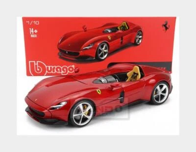 1:18 BURAGO Ferrari Monza Sp1 2018 Red Met BU16909RM - Immagine 1 di 2