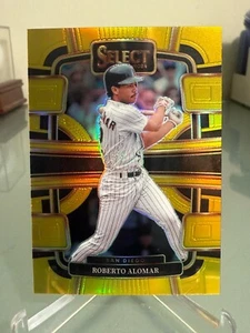 2024 Panini Select Roberto Alomar #69 Gold Prizm /10 SP - Picture 1 of 2