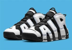Nike Air More Uptempo '96, UK8,5 US9,5, Black/White/Cobalt Bliss, DV0819 001 - Bild 1 von 8