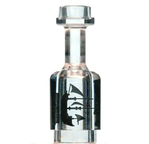 NEW LEGO - Figure Accessory - Kitchen - Bottle w/ Ship Transparent Clear x1 - Picture 1 of 1