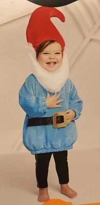 NUEVO 0-6 Meses Hyde & Eek Infantil Gnomo o Papá Pitufo Disfraz de Halloween. Foto 1 de 4