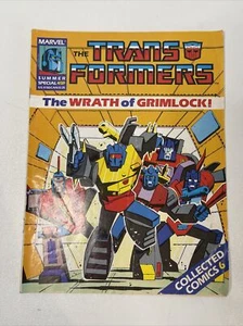 The TRANSFORMERS "Summer special" Comic - No 6 - Date 1987 - UK Marvel Comic - Bild 1 von 3
