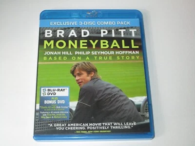 Moneyball (Three-Disc Blu-ray/DVD Combo Pack Including Bonus DVD) [Blu-ray] DVDs - Image 1 of 2