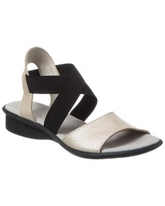 Arche Satia Leather Sandal Women's Silver 38 - Bild 1 von 5
