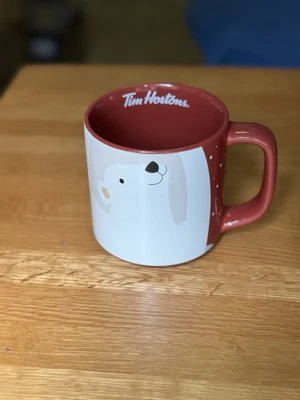 Taza de café Tim Hortons 2019 Limited Addition Polar Bear Foto 1 de 4