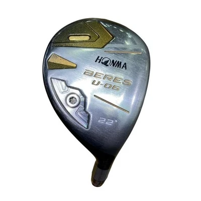 HONMA GOLF BERES U-06 Hybrid Utility 22deg Flex-SR 3STAR ARMRQ X 47 With H/C - Image 1 of 4
